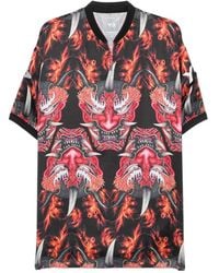 Y-3 - Satin Graphic Jersey - Lyst