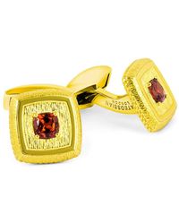 Tateossian - Gem-Detail Square Cufflinks - Lyst