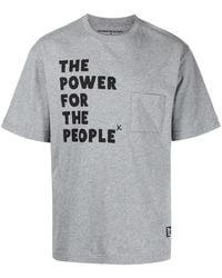 The Power for the People - Logo Print Short-sleeve T-shirt - Lyst