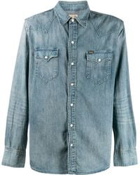 Polo Ralph Lauren Prl X Naiomi Glasses Denim Western Shirt