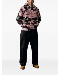 BBCICECREAM - Camouflage-Print Zip-Up Hoodie - Lyst