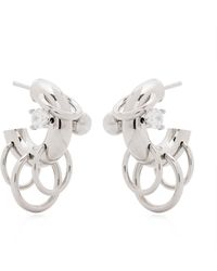 Panconesi - Pierced Hoop Earrings - Lyst