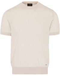 Brioni - Cashmere And Silk T-Shirt - Lyst