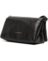 Marni - Prima Leather Messenger Bag - Lyst