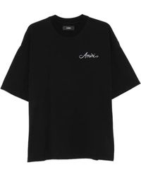 Amiri - Embroidered Logo T-Shirt - Lyst