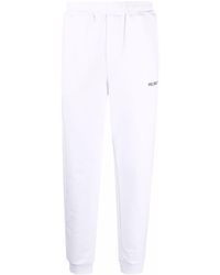 Helmut Lang - Logo-Print Track Pants - Lyst