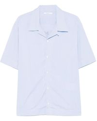 Givenchy - Cotton Pinstripe Bowling Shirt - Lyst