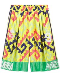 adidas - X Willy Chavarria Short Aop Goalkeeper À Imprimé Géométrique - Lyst