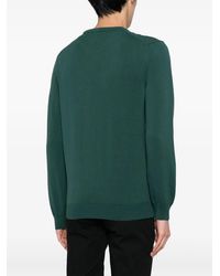 Lacoste - Logo-Embroidered Cotton Jumper - Lyst