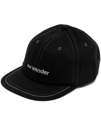 and wander - Logo-embroidered Cotton Cap - Lyst