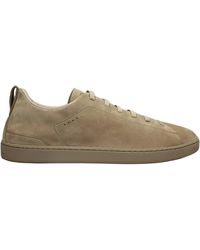 Church's - Lace-Up Suede Sneakers - Lyst
