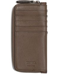 ZEGNA - Zip-Around Wallet - Lyst