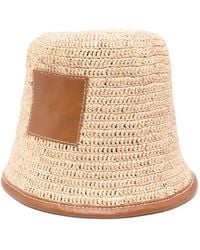 Jacquemus - Raffia Bucket Hat - Lyst