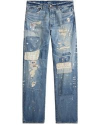 Polo Ralph Lauren - Patchwork Jeans - Lyst