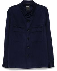 ZEGNA - Oasi Cashmere Overshirt - Lyst