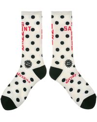 SAINT Mxxxxxx - Polka-Dot Socks - Lyst