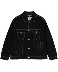 Kidsuper - Messy Stitched Denim Jacket - Lyst