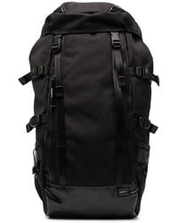 Porter-Yoshida and Co - Logo Patch Buckled Backpack - Lyst