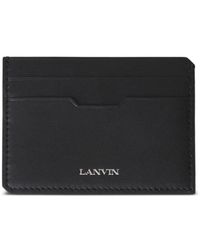Lanvin - Logo-Stamp Card Holder - Lyst