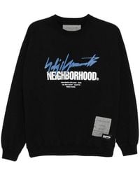 Yohji Yamamoto - X Neighborhood Logo-Print Sweatshirt - Lyst