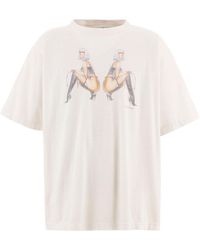 SAINT Mxxxxxx - Graphic-Print Cotton T-Shirt - Lyst
