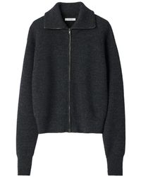 Lemaire - Wool Zipped Cardigan - Lyst