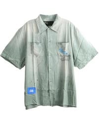 PALY - Graphic-Print Raw-Cut Shirt - Lyst
