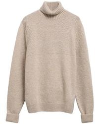 Barbour - Northcliffe Submariner Wool Roll-Neck Sweater - Lyst