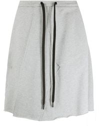 JORDANLUCA - Logo-patch Cotton Track Shorts - Lyst
