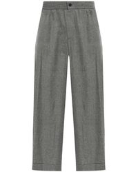 Giorgio Armani - Wool Trousers - Lyst
