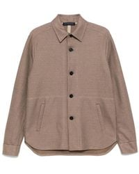 Harris Wharf London - Button-Up Shirt Jacket - Lyst