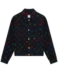 CASABLANCA - Heatmap Pattern Cotton Jacket - Lyst