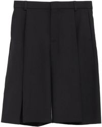CASABLANCA - Pleated Shorts - Lyst