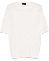 Tagliatore - Knitted T-Shirt - Lyst