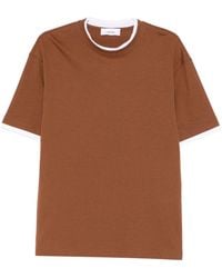 Lardini - Round-Neck T-Shirt - Lyst
