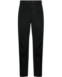 COMME DES GARÇON BLACK - Mid-Rise Cropped Trousers - Lyst