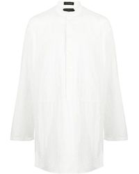 Nicolas Andreas Taralis - Long-Sleeve Cotton Shirt - Lyst