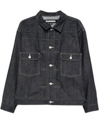 Neighborhood - Button-Fastening Denim Jacket - Lyst