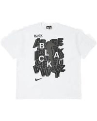 COMME DES GARÇON BLACK - X Nike Print T-Shirt - Lyst