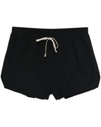 Rick Owens - Drawstring-Fastening Swim Shorts - Lyst