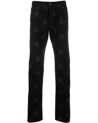 TAKAHIROMIYASHITA TheSoloist. - Star Printed Cotton Trousers - Lyst