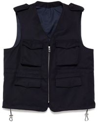 Caruso - Padded Gilet - Lyst