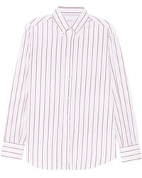 Brunello Cucinelli - Striped Button-Down Shirt - Lyst