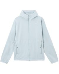 Stone Island - 6100069 Stretch Cotton Fleece_S.I. Stellina Hooded Sweatshirt - Lyst