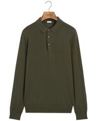 Caruso - Long-Sleeve Polo Shirt - Lyst