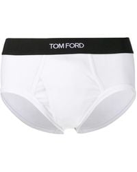Tom Ford - Logo-Embellished Briefs - Lyst