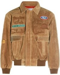 PALY - Sunset Embellished Suede Jacket - Lyst