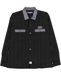 Neighborhood - Striped Pocket Shirt - Lyst