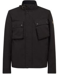 Belstaff - Button-Fastening Flap-Pocket Jacket - Lyst