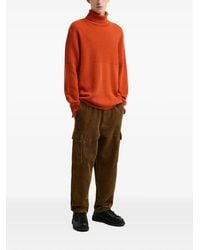 Barbour - Ribbed-Knit Roll-Neck Sweater - Lyst